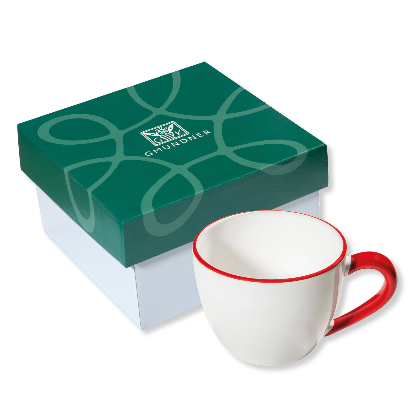 Rim Ruby Red, Large Cup (0,4 L)